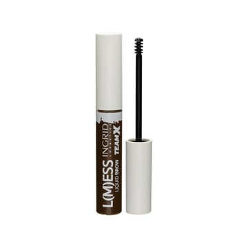 INGRID COSMETICS TEAM X LESS MESS ŻEL DO BRWI CIEMNY BRĄZ 8,5 ML