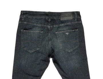 ARMANI JEANS SPODNIE SLIM EMPORIO PREMIUM ROZ. 38