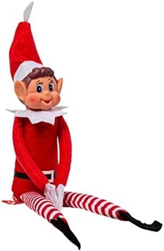 ELF ON THE SHELF PSOTNIK FIGURKA ELFA SKRZAT KRASNAL ŚWIĄTECZNY ADWENTOWY