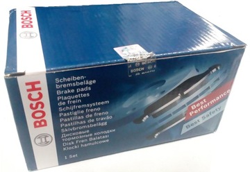 KLOCKI HAMULCOWE BOSCH TYLNE MERCEDES W168