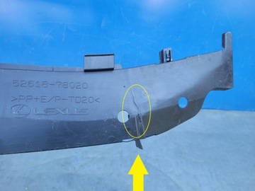 Lexus NX NX350H NX450H+ 21-2021-Нижнее усиление бампера 52618-78020