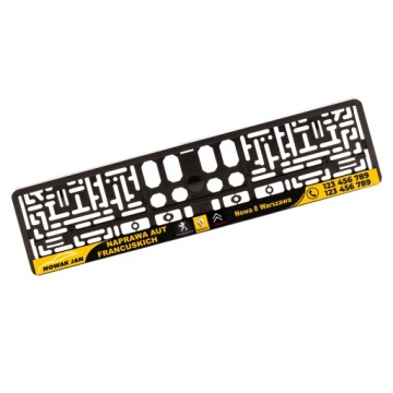 Ramki do tablic z logo napisem 100szt