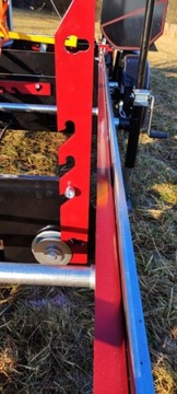 Trak taśmowy spalinowy 27KM 910mm traczek piła taśmowa pozioma tartak