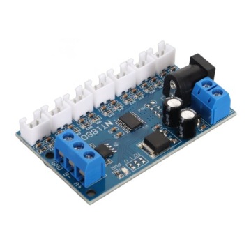 7-КАНАЛЬНЫЙ RS485 NTC ПЛК ДЛЯ ИЗМЕРЕНИЯ ТЕМПЕРАТУРЫ MODBUS NT18B07 6-24 В 8-15 мА