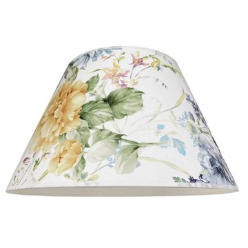Abażur do lampy z weluru 6S 20/40/24 WIOSNA abażur wzór kwiaty