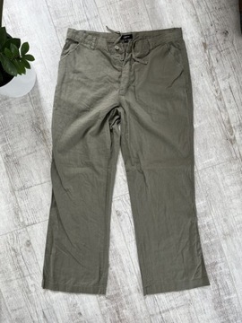 CEDARWOOD męskie jeans chinos lniane 38x32 W38L32
