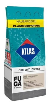 Fuga ceramiczna 1-20mm Atlas 212 szarobrązowy 2kg