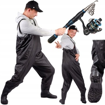 WODERY SPODNIE NA RYBY OGRODICZKI SPODNIOBUTY R41