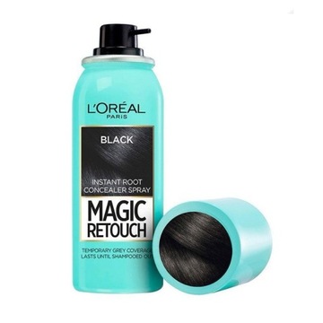 LOREAL MAGIC RETOUCH Spray na odrosty - BLACK/CZARNY 75ml