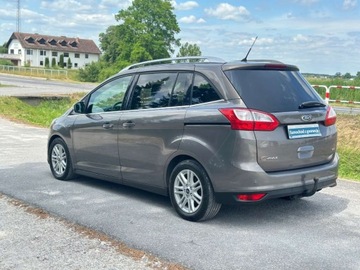 Ford C-MAX II Minivan 1.6 EcoBoost 150KM 2012 Ford Grand C-MAX Raty 1.6 benz Klimatronic, park asist Grzana szyba serw, zdjęcie 25