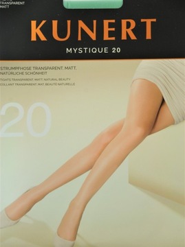 КОЛГОТКИ LUX KUNERT MYSTIQUE 20 40-42 М ЧЕРНЫЕ -50%