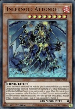 Yu-Gi-Oh! TCG: Infernoid Attondel (BLTR)