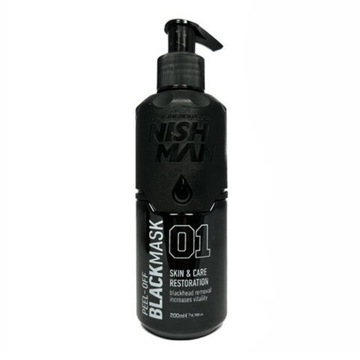 Nishman Peel Off Black Mask Czarna Maska 200 ml