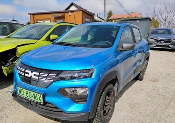 Dacia Spring Crossover Elektryczny 45KM 2023 Dacia Spring 2023 ELEKTRYK Salonowy. AUTOMAT. Uszkodzony. Poobijany. 45KM, zdjęcie 1