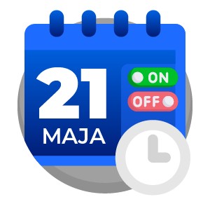 Monitor wyświetlający informacje Avtek DS 55