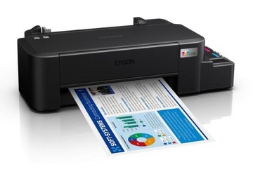 Струйный принтер EPSON EcoTank L121 ЦВЕТНОЙ USB-БАК ДЕШЕВАЯ ПЕЧАТЬ + ЧЕРНИЛА