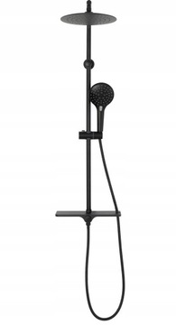 ДУШЕВОЙ НАБОР ТЕРМОСТАТА MIKE ЧЕРНЫЙ REA