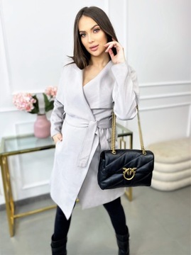 PL ДЛИННЫЙ КОНВЕРТ ЦВЕТА ПАЛЬТО ФЛИС S M L XL