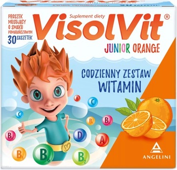 Visolvit JUNIOR zestaw witamin dla dzieci VITAMINY