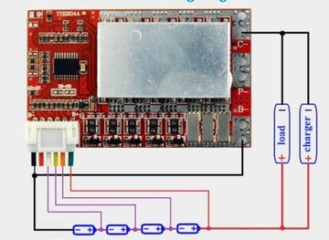 Литий-ионный BMS 3S 4S 5S 20A/50A