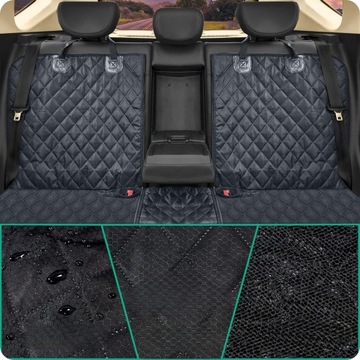 Водонепроницаемый чехол для коврика для собаки на автокресло, БОЛЬШОЙ XXL