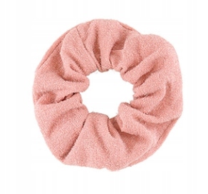 Gumka do włosów duża SCRUNCHIE Różowa