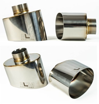 Końcówka Wydechu Owalna WLM Customs Poler 100x125