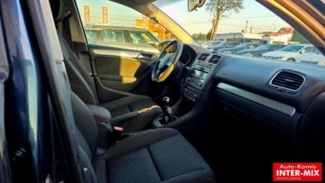 Volkswagen Golf VI Hatchback 5d 2.0 TDI 110KM 2009 Volkswagen Golf Zarejestrowany 2.0 Diesel 110KM, zdjęcie 14