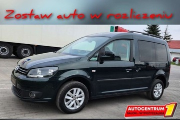 Volkswagen Caddy III Kombi Facelifting 1.6 TDI 102KM 2011 Volkswagen Caddy Nawigacja Climatronic Webasto