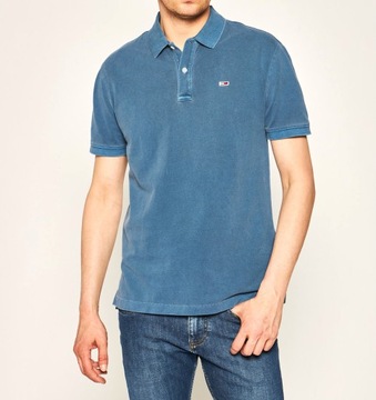 TOMMY HILFIGER KOSZULKA POLO GARMENT DYE S