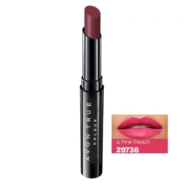 Szminka Ultra Beauty PINK PEACH Avon Usta w Kolorze do Ust 29736 Pomadka