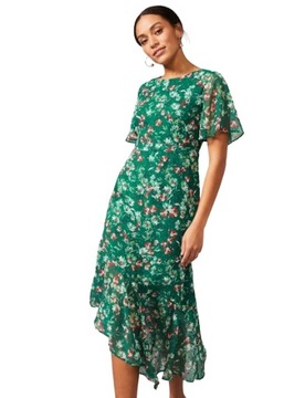 PHASE EIGHT_Coralee Textured Floral Dress _rozmiar 38