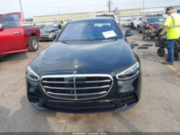 Mercedes Klasa S W223/V223 2022 Mercedes-Benz Klasa S S500 4Matic 2022, 3.0L R6 429KM, 4X4, od ubezpieczal, zdjęcie 4