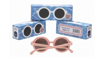 Детские круглые солнцезащитные очки Babiators Peachy Keen 0+