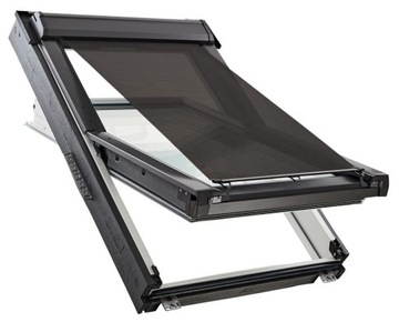 ROTO MARKIZA DACHOWA MANUALNA OCHRONA PRZED SŁOŃCEM 74x118 DO OKNA R49 R79