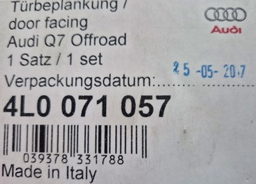 1 SADA LIŠTA OCHRANNÝCH
