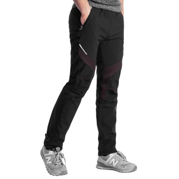 ROCKBROS Spodnie Zimowe Rowerowe Wiatroodporne, Regulowane, Elastyczne 3XL