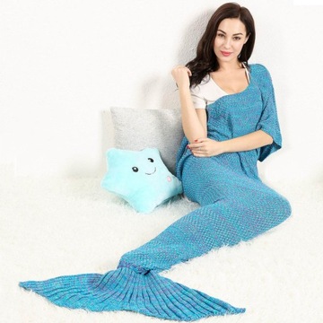 KOC OGON SYRENY GRUBY ŚPIWÓR NARZUTA PREZENT Z PL