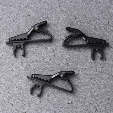 MIKROFON MINI LAPEL STAND CLIP KLIPSY PERKUSYJNE