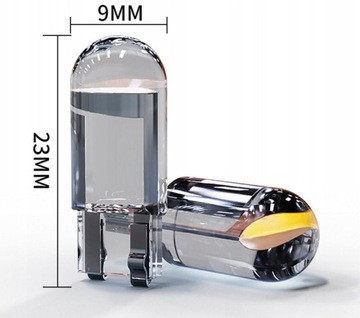 2x T10 HPC 360 Сферическая лампочка W5W Led Bulb Bulb