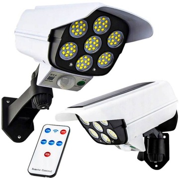 Камера-пустышка, солнечная лампа, фонарь, пульт дистанционного управления.