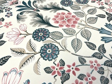 ОБОИ ОБОИ ЦВЕТЫ НАРОДНОЕ РЕТРО ЦВЕТНЫЕ УГЕПА