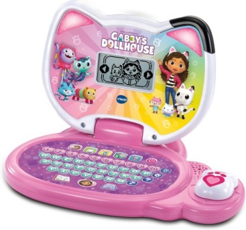 Ноутбук розвивальний VTech Gabby's Dollhouse екран LCD німецька мова.