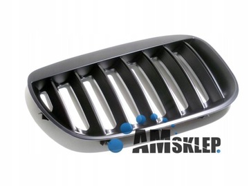 BMW X5 E53 04-06 MASKA MŘÍŽKA LEDVINA BLACK