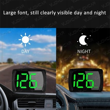 Автомобильный HUD GPS-дисплей с цифровым спидометром