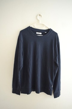 Jack & Jones bluza męska granatowa L gładka