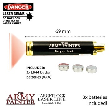 Лазерная линия армейского художника Targetlock