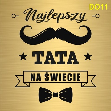 Brelok Do Kluczy Czarny Z Grawerem Dla Taty Na Dzień Ojca