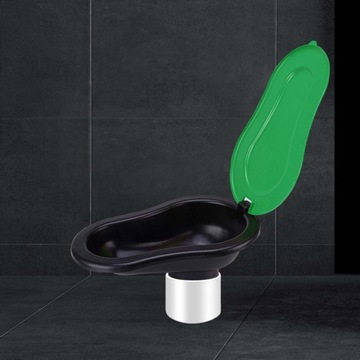 Портативный туалет Аварийный туалет Компостный туалет Простой на корточках Зеленый