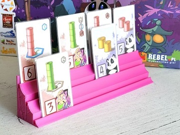 Подставка для карт Takenoko с бамбуковым узором, 20 см